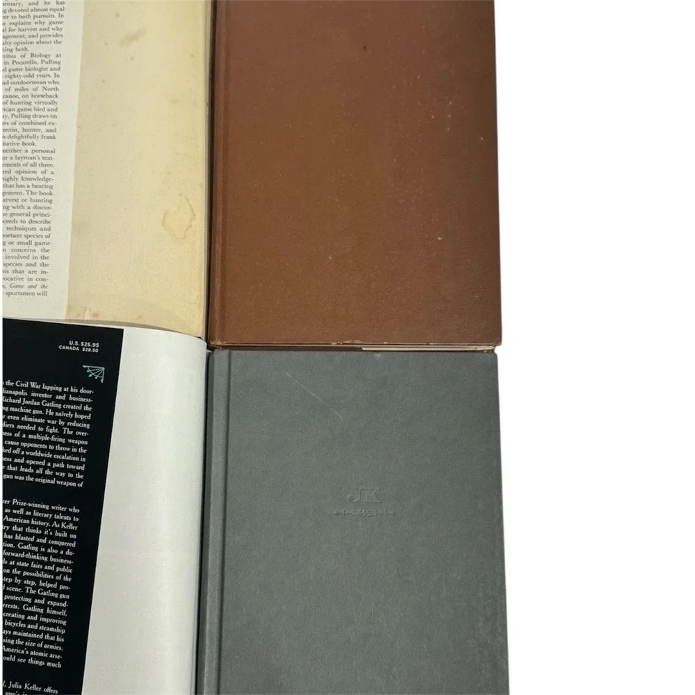 VTG Firearms/Hunting Books Lot of 4 | Rifles Shotguns Gatling Handfeuerwaffen